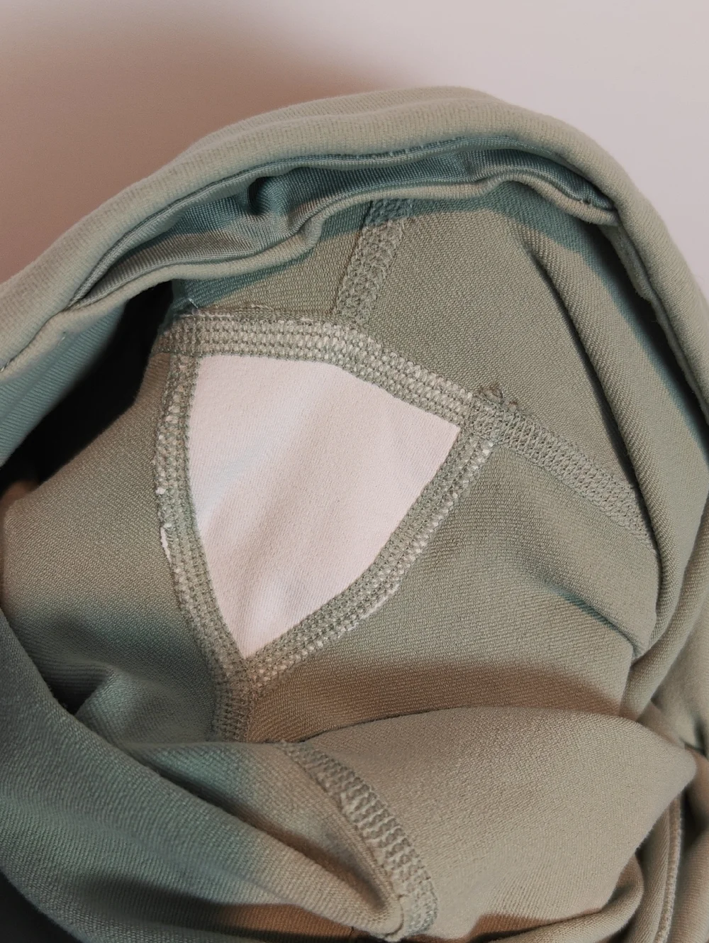 ALO YOGA Goddess Ribbed Leggings in Sage and Stormy Heather Size Small